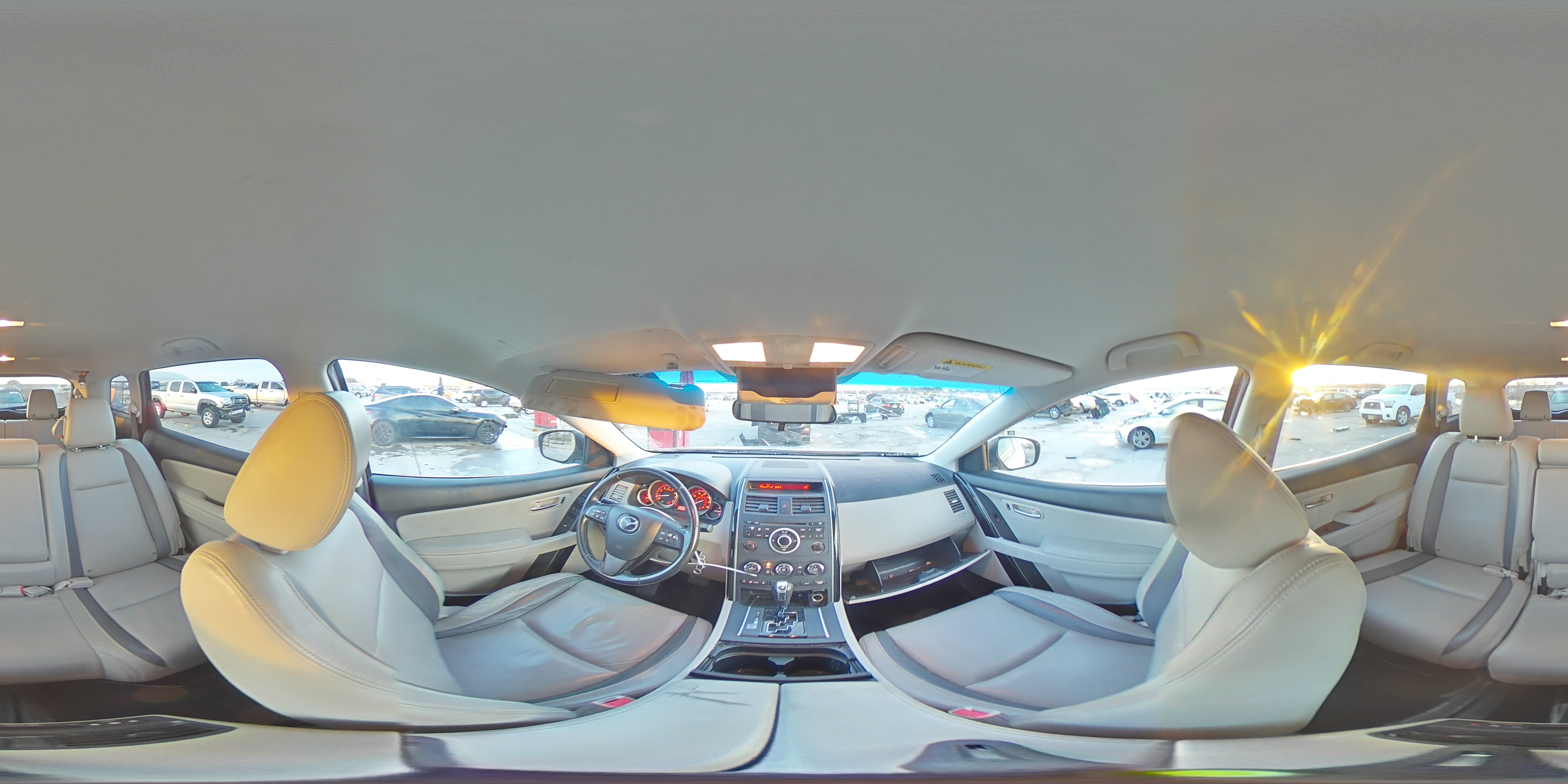 2012 Mazda CX-9 VIN JM3TB2CA1C0334458 Copart auction photo, front end / rear end damage thumbnail 15