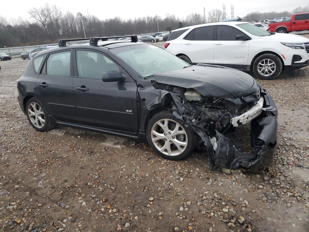2008 Mazda 3 VIN JM1BK344681156521 Copart auction photo, front end damage thumbnail 4