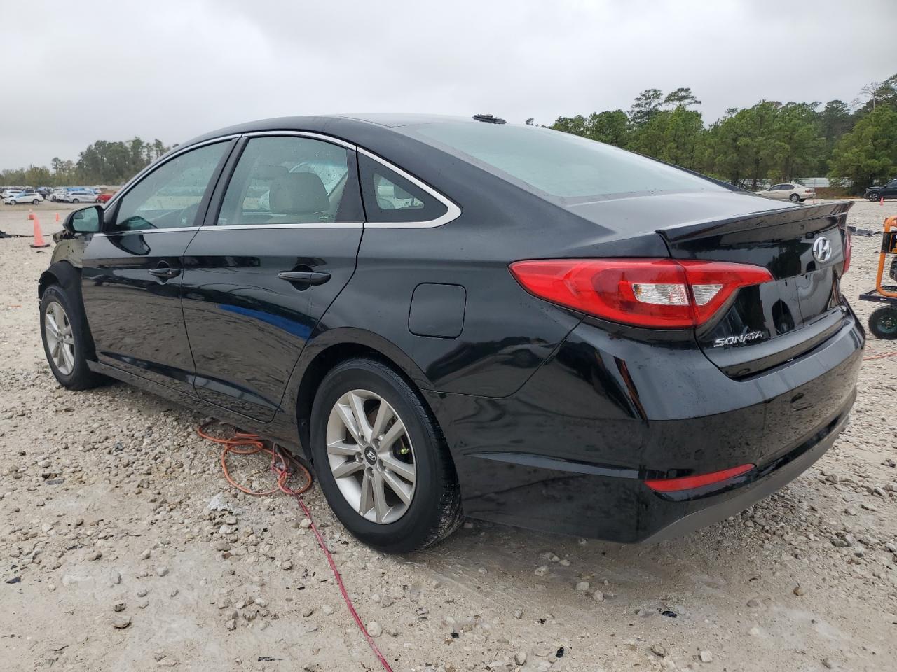 2017 Hyundai Sonata VIN 5NPE24AF1HH469767 Copart auction photo, front end / side damage thumbnail 2