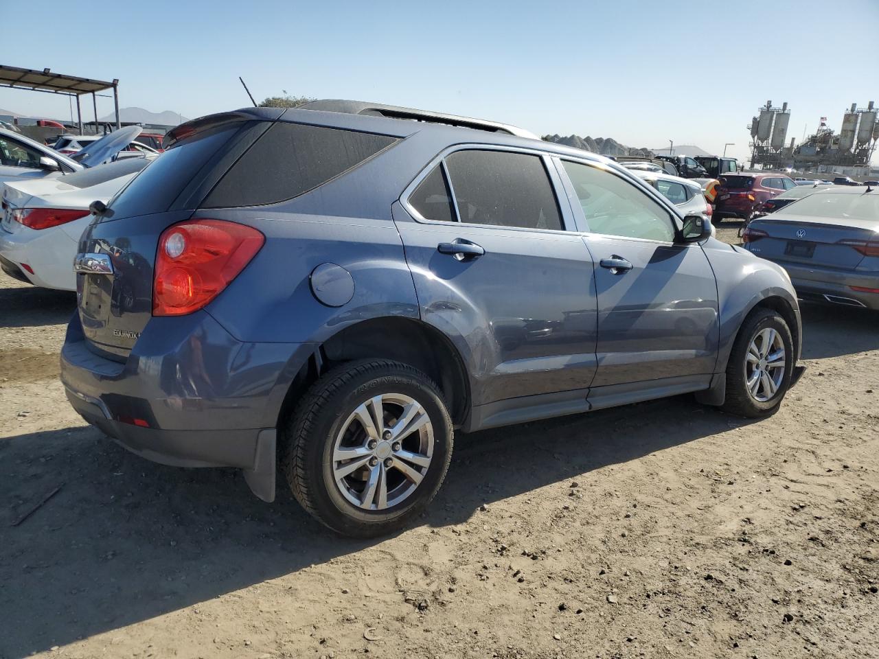 2013 Chevrolet Equinox VIN 2GNALDEK4D6158777 Copart auction photo, all over damage thumbnail 3