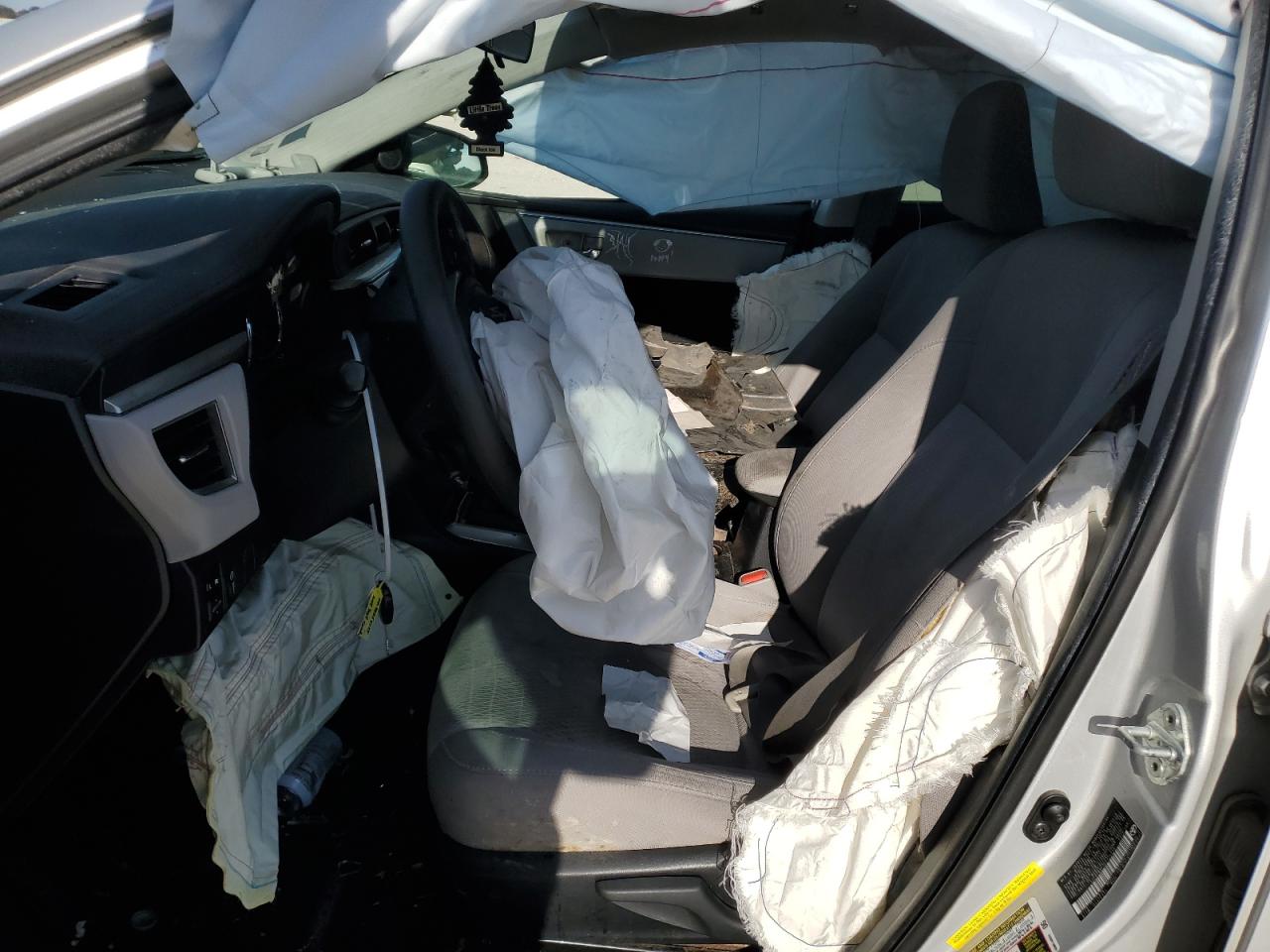 2015 Toyota Corolla VIN 5YFBURHE7FP224446 Copart auction photo, all over damage thumbnail 7