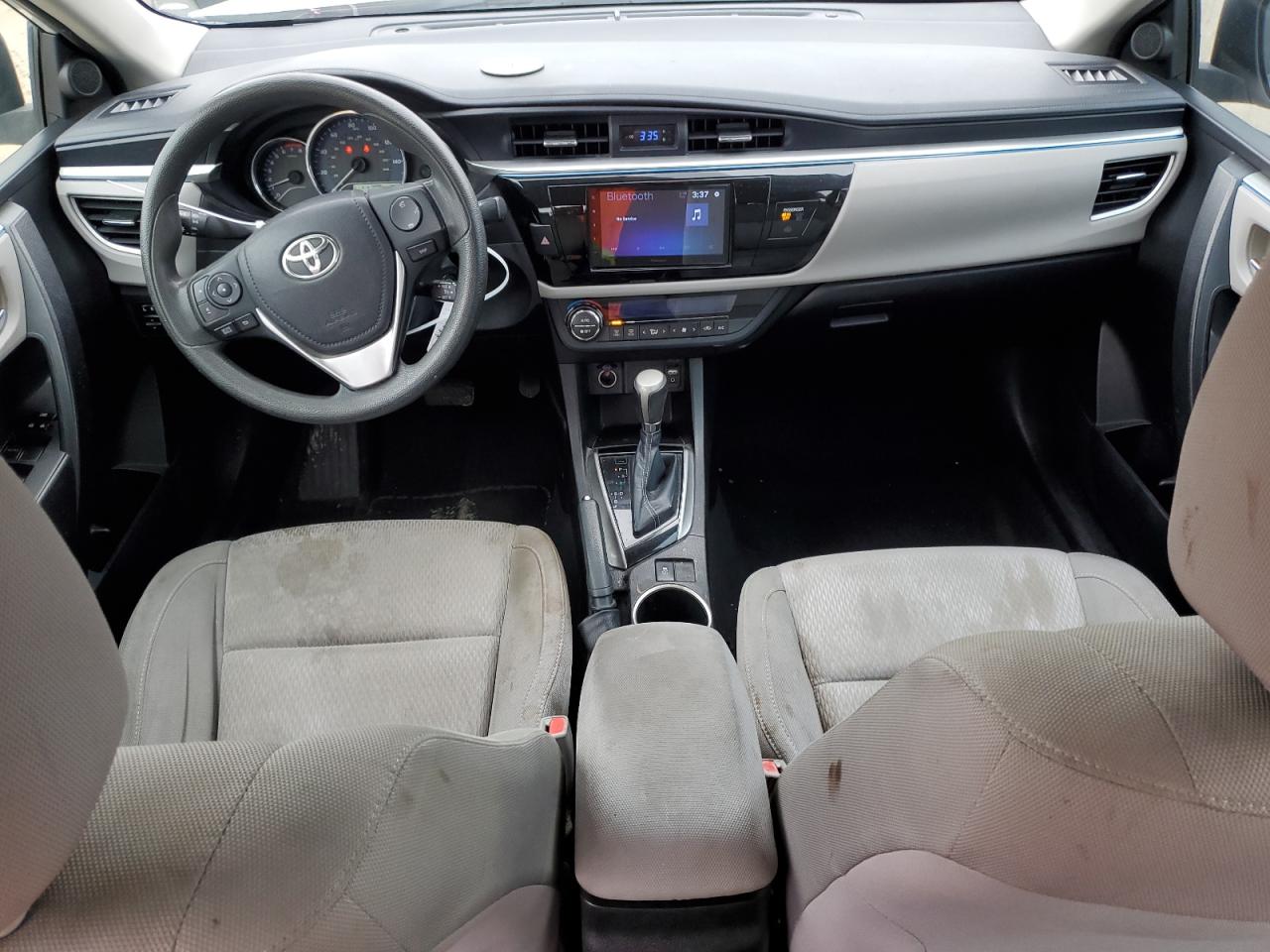 2014 Toyota Corolla VIN 5YFBURHEXEP039080 Copart auction photo, front end / side damage thumbnail 8