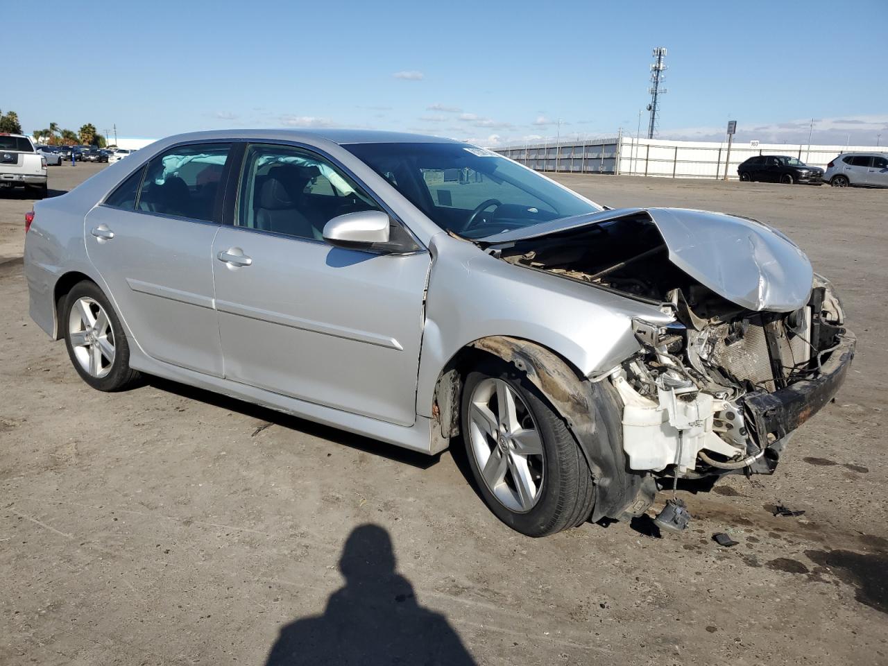 2014 Toyota Camry VIN 4T1BF1FKXEU784253 Copart auction photo, front end damage thumbnail 4