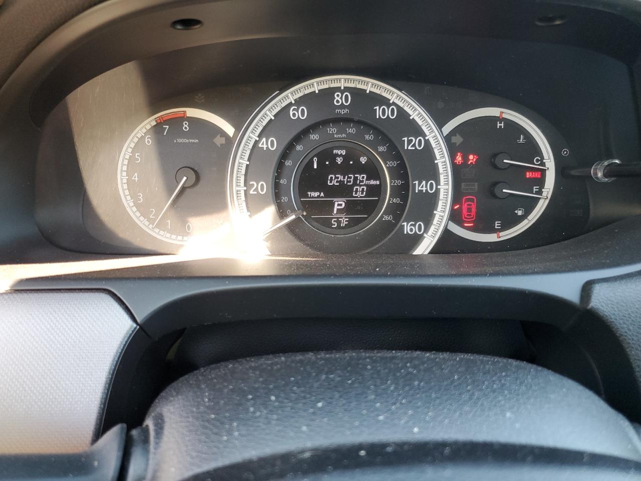 2015 Honda Accord VIN 1HGCR2F30FA203829 Copart auction photo, front end damage thumbnail 9