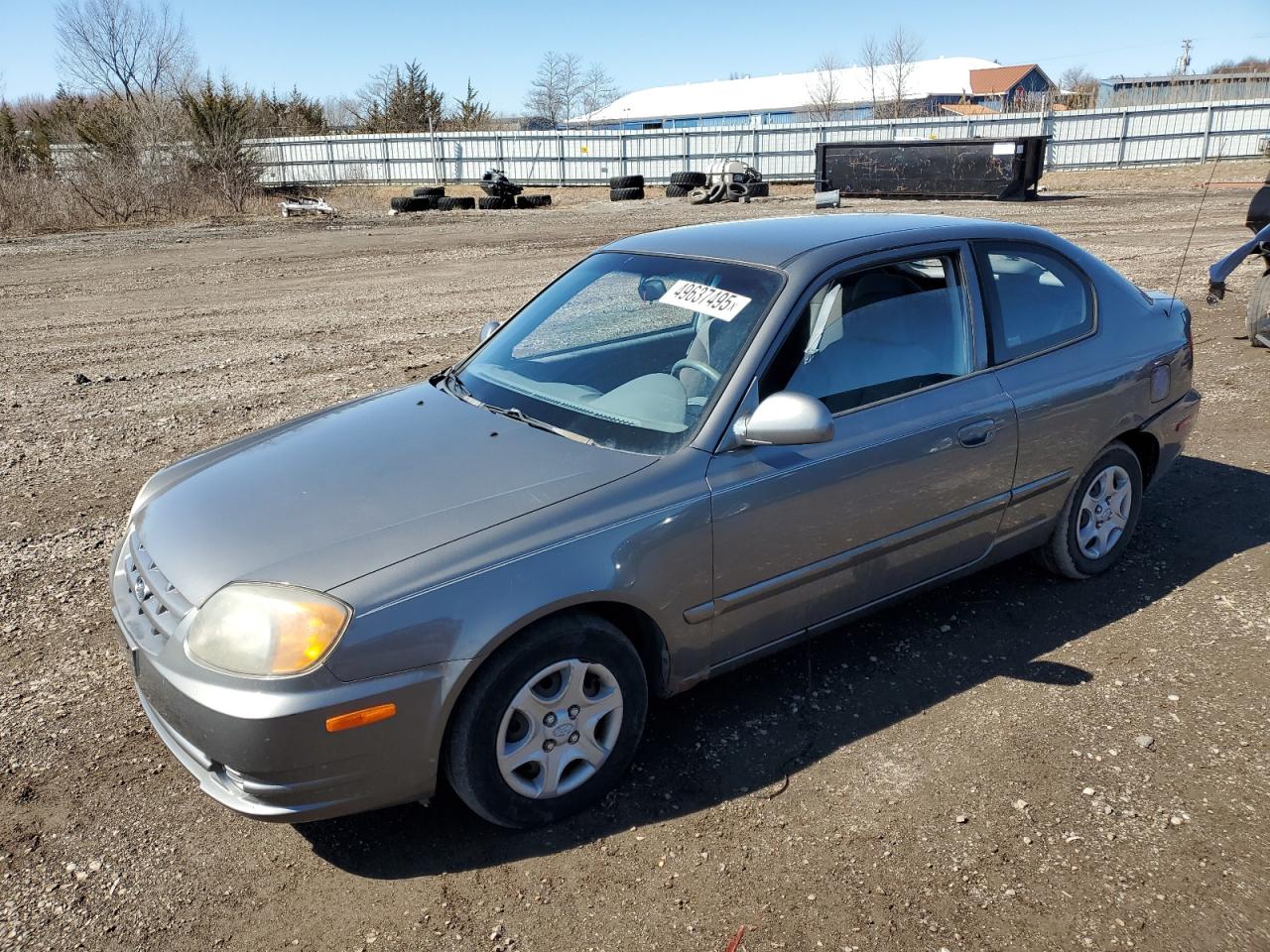 2005 Hyundai Accent VIN KMHCG35C65U331867 - Copart auction photo