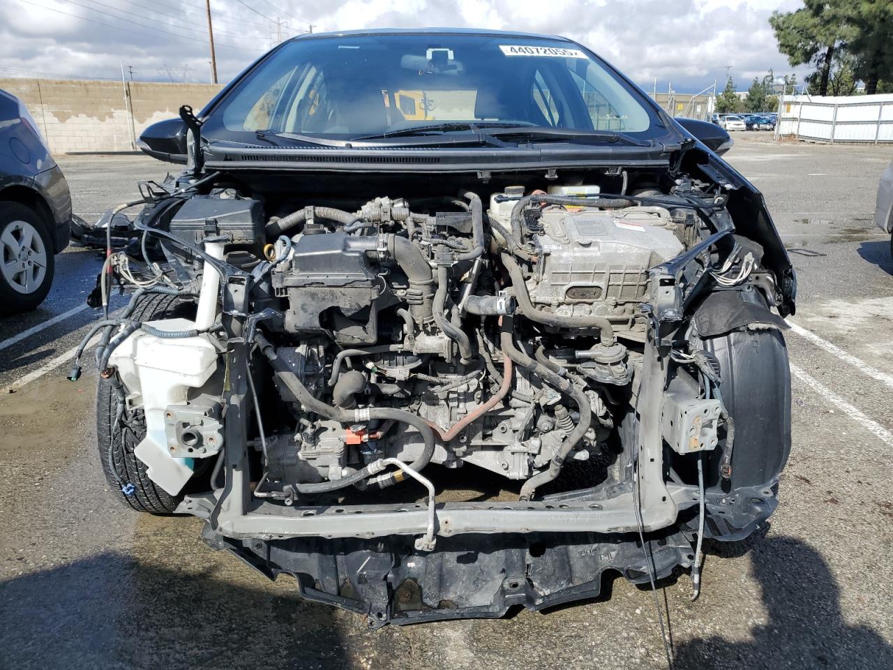 2012 Toyota Prius VIN JTDKDTB31C1010301 Copart auction photo, front end damage thumbnail 5