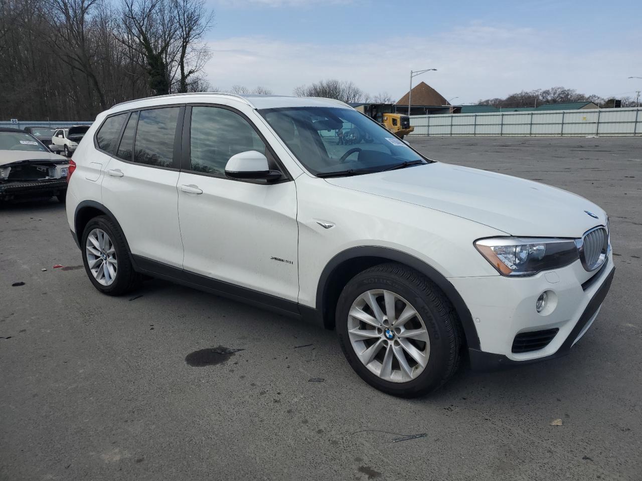 2016 BMW X3 VIN 5UXWX9C58G0D77513 Copart auction photo, water/flood damage thumbnail 4