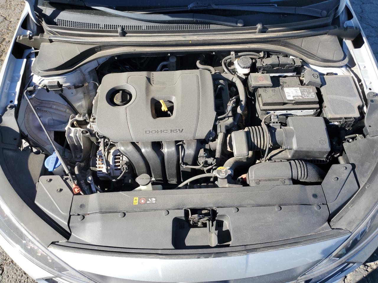 2020 Hyundai Elantra VIN KMHD84LF3LU076502 Copart auction photo, front end damage thumbnail 11