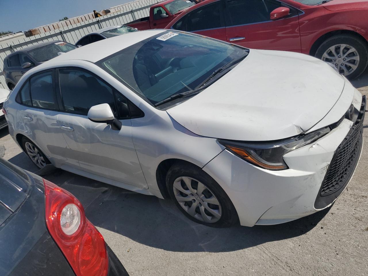 2021 Toyota Corolla VIN 5YFEPMAE8MP223143 Copart auction photo, all over damage thumbnail 4