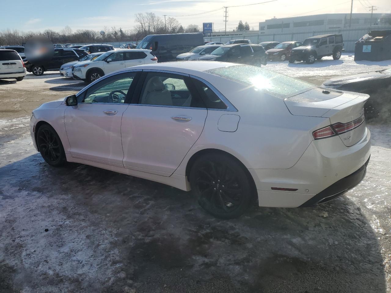2020 Lincoln MKZ VIN 3LN6L5F98LR619949 Copart auction photo, side / front end damage thumbnail 2