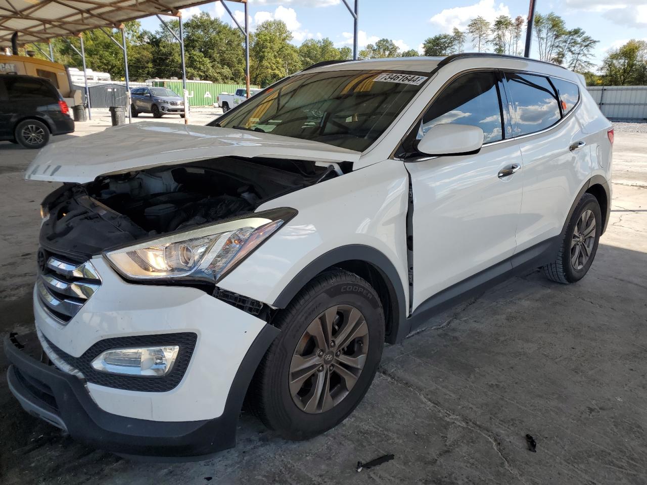 2016 Hyundai Santa Fe VIN 5XYZU3LB8GG338552