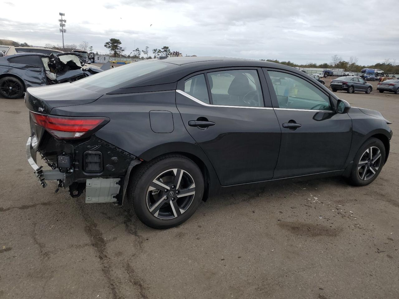 2024 Nissan Sentra VIN 3N1AB8CV2RY241536 Copart auction photo, rear end / front end damage thumbnail 3