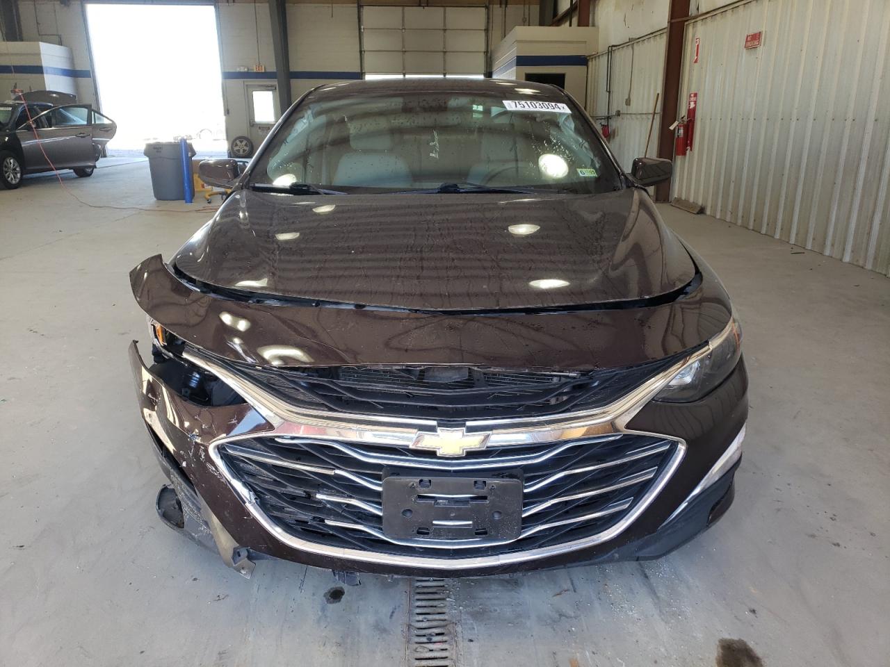 2020 Chevrolet Malibu VIN 1G1ZC5ST1LF059698 Copart auction photo, front end / undercarriage damage thumbnail 5