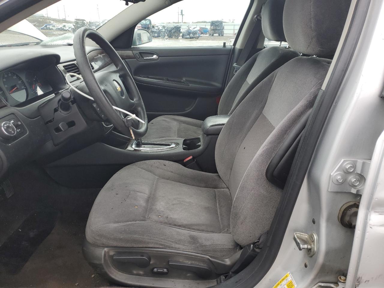 2015 Chevrolet Impala VIN 2G1WA5E39F1111112 Copart auction photo, front end / side damage thumbnail 7