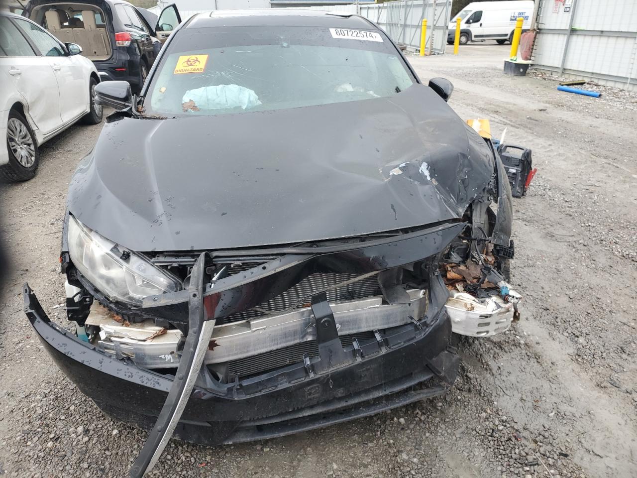 2016 Honda Civic VIN 19XFC2F79GE030648 Copart auction photo, all over damage thumbnail 5