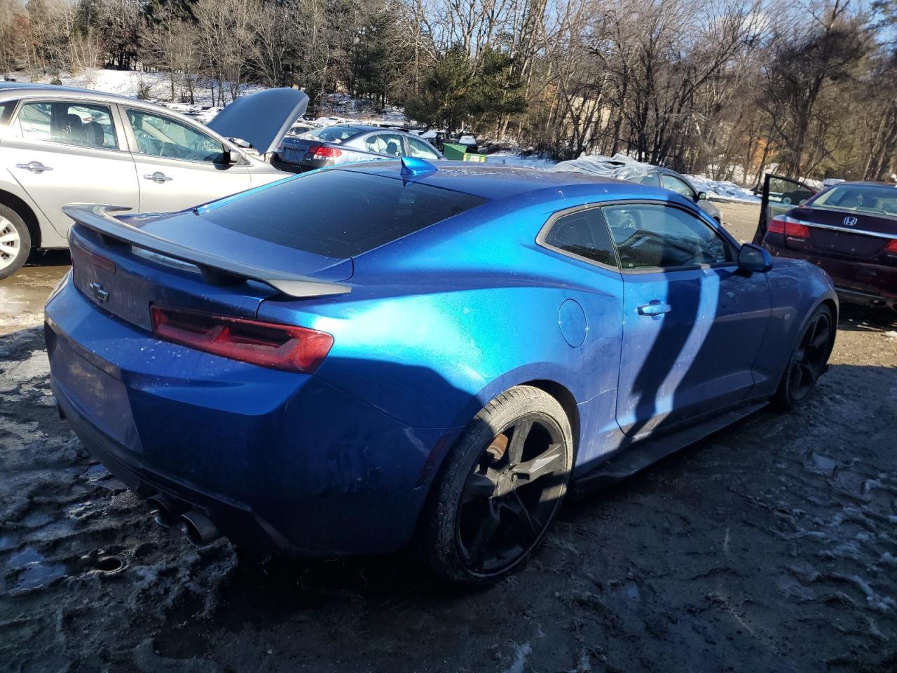 2017 Chevrolet Camaro VIN 1G1FA1RS7H0133747 Copart auction photo, all over damage thumbnail 3