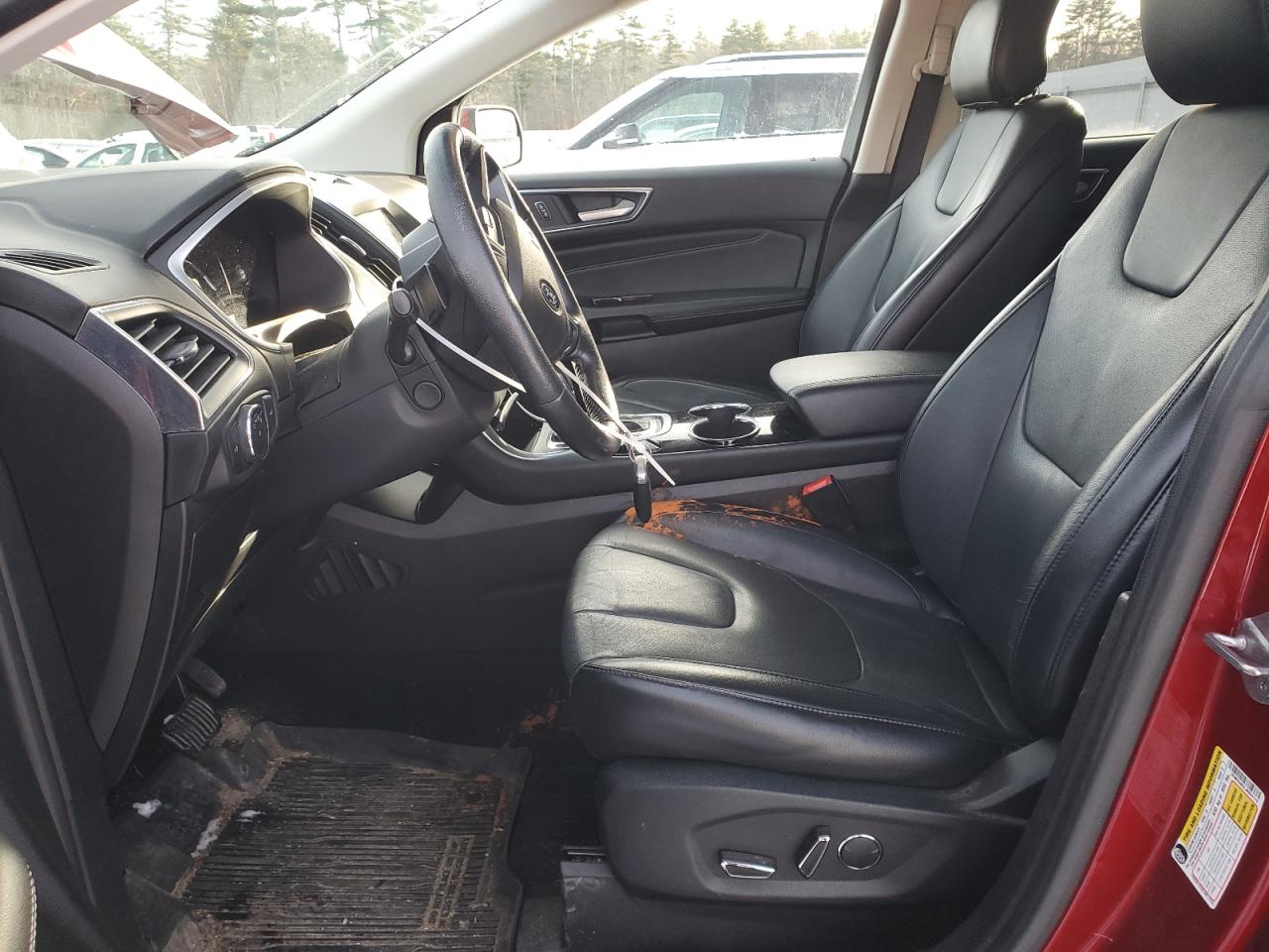 2018 Ford Edge VIN 2FMPK4K91JBB24110 Copart auction photo, all over damage thumbnail 7