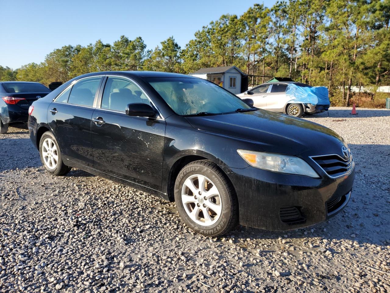 2011 Toyota Camry VIN 4T4BF3EK5BR158611 Copart auction photo, side / rear end damage thumbnail 4