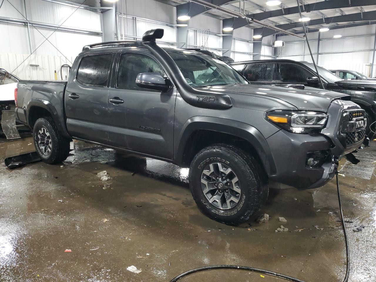 2019 Toyota Tacoma VIN 3TMCZ5ANXKM197186 Copart auction photo, front end damage thumbnail 4