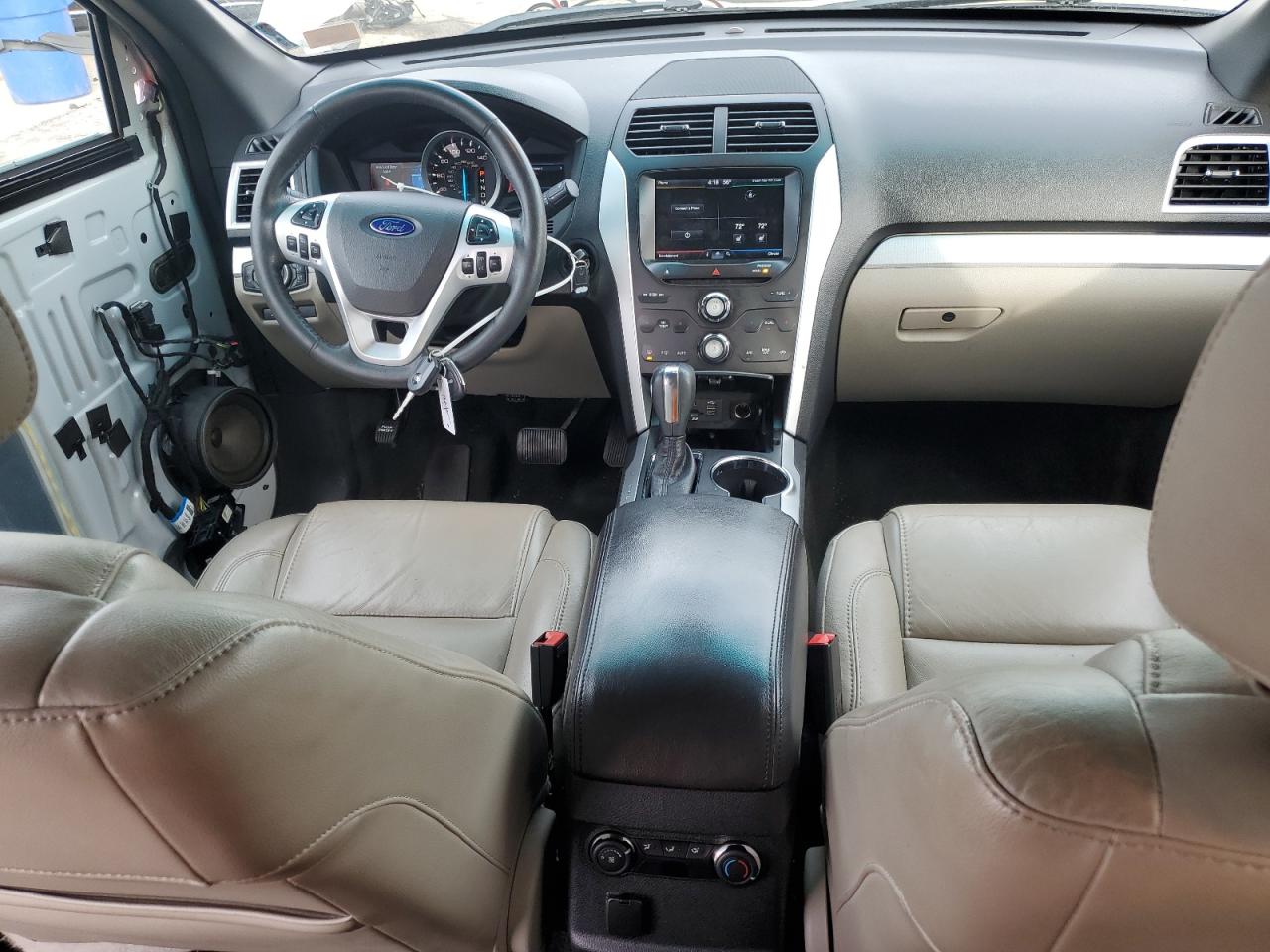 2014 Ford Explorer VIN 1FM5K8D86EGC43658 Copart auction photo, front end damage thumbnail 8