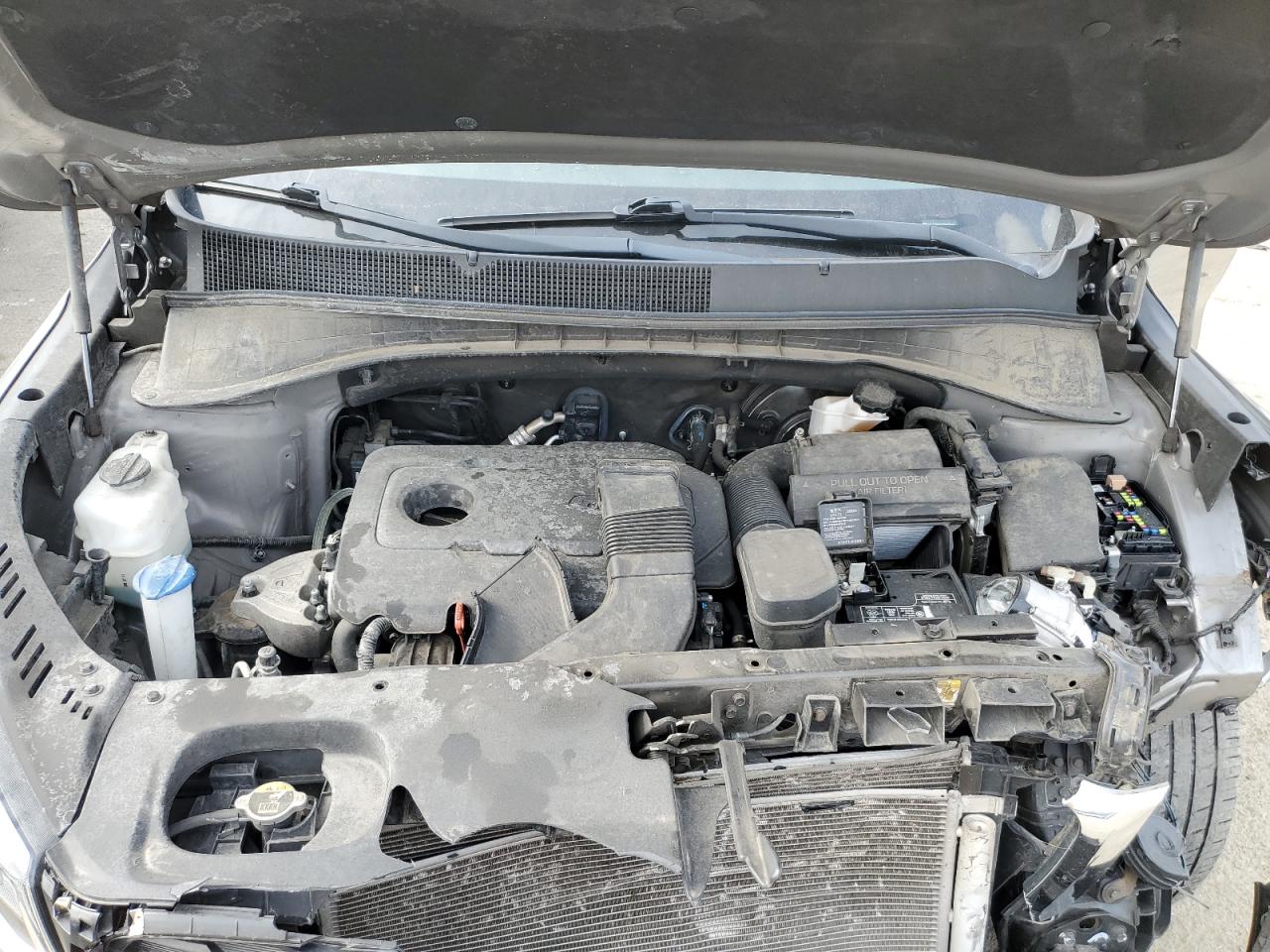 2019 KIA Sorento VIN 5XYPGDA33KG525268 Copart auction photo, front end damage thumbnail 12