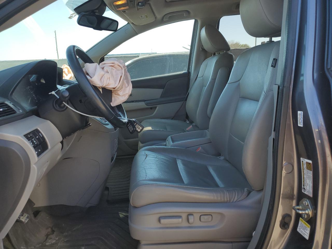 2015 Honda Odyssey VIN 5FNRL5H9XFB012407 Copart auction photo, front end damage thumbnail 7