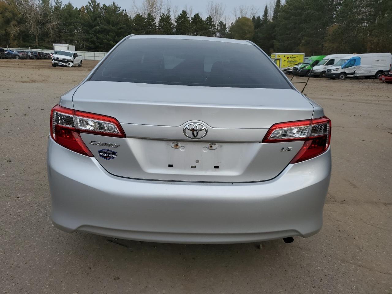 2012 Toyota Camry VIN 4T4BF1FK0CR241898 Copart auction photo, front end damage thumbnail 6