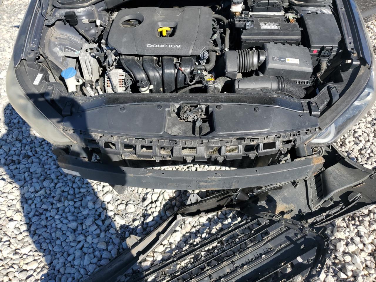 2018 Hyundai Elantra VIN 5NPD84LF1JH304072 Copart auction photo, front end damage thumbnail 11