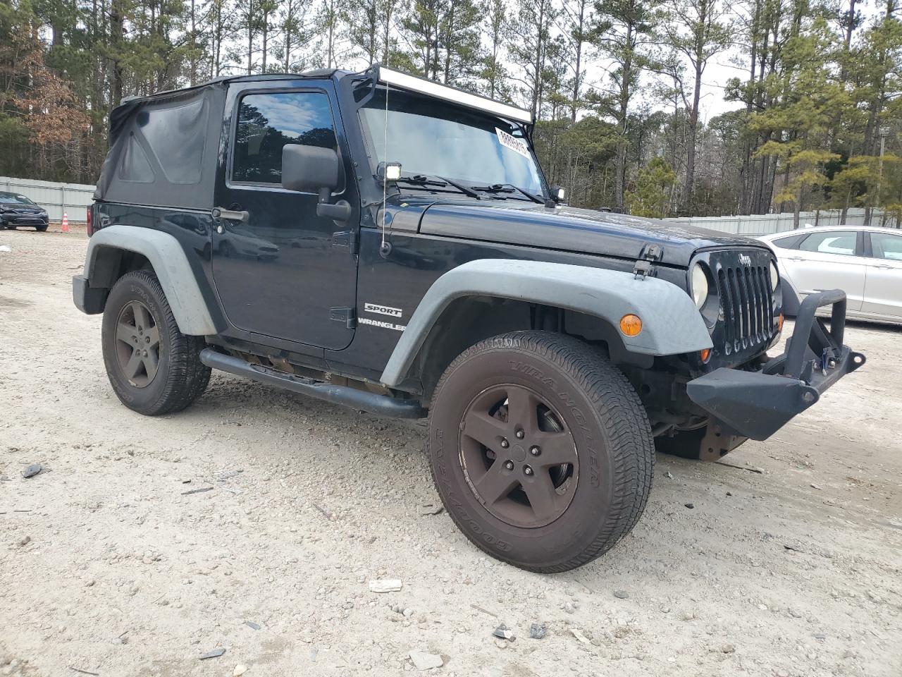 2012 Jeep Wrangler VIN 1C4GJWAG6CL167329 Copart auction photo, rear end damage thumbnail 4