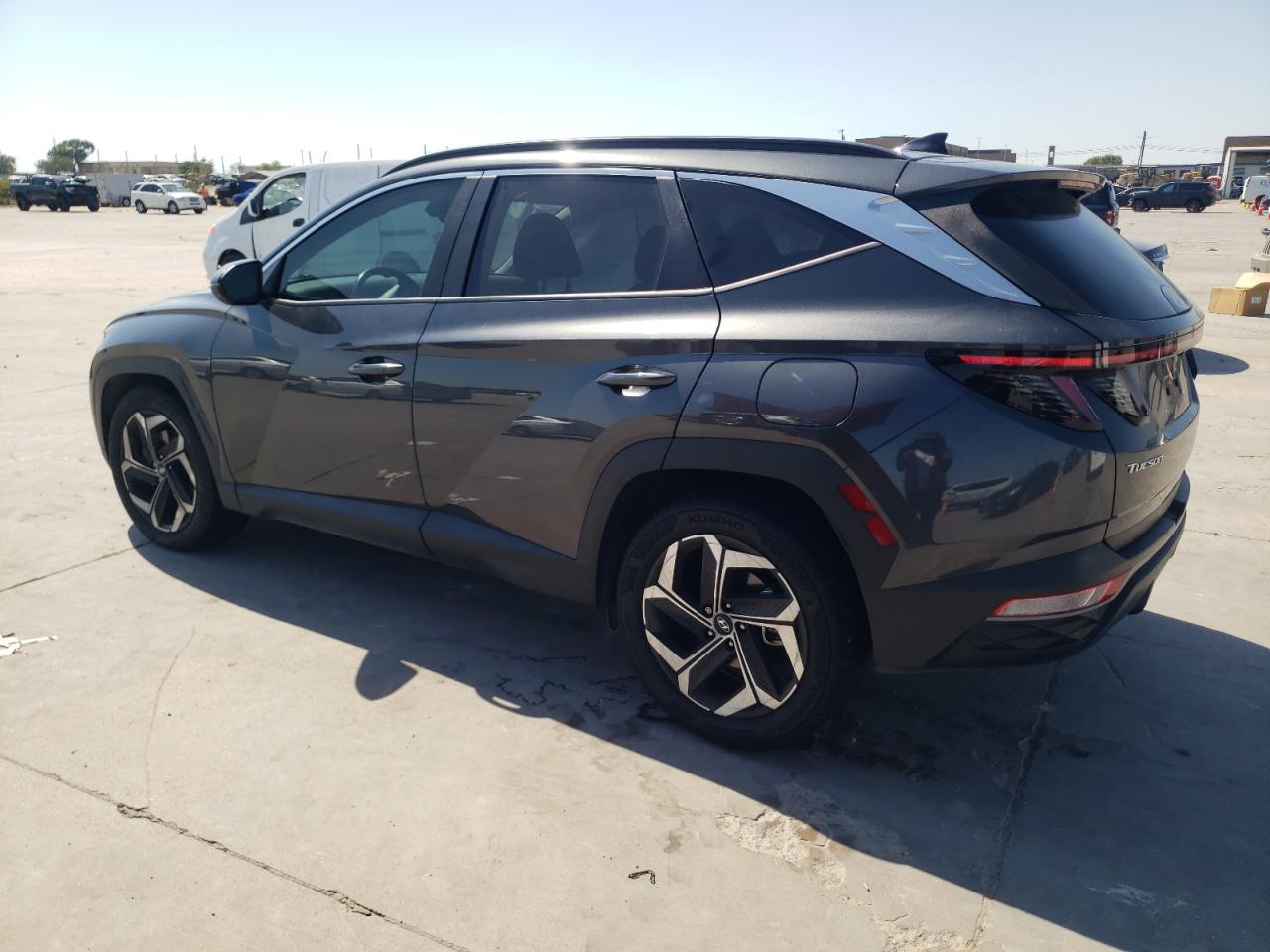 2023 Hyundai Tucson VIN 5NMJF3AE6PH261500 Copart auction photo, all over damage thumbnail 2