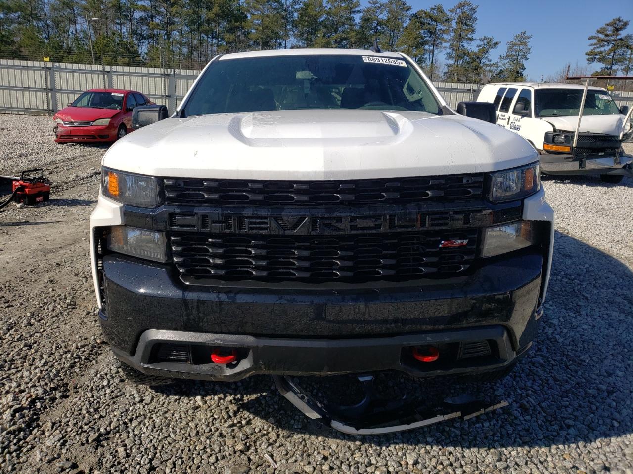 2021 Chevrolet Silverado VIN 1GCPYCEFXMZ268030 Copart auction photo, all over / undercarriage damage thumbnail 5