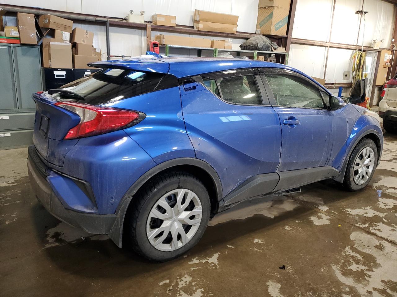 2020 Toyota C-HR VIN JTNKHMBX5L1073958 Copart auction photo, side / rear end damage thumbnail 3