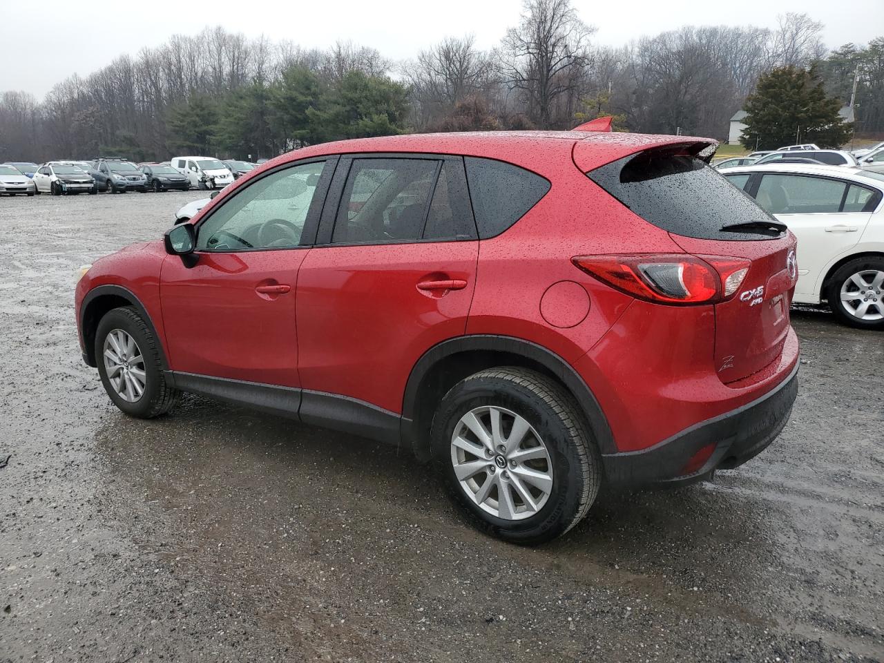 2016 Mazda CX-5 VIN JM3KE4CY4G0743569 Copart auction photo, front end / side damage thumbnail 2