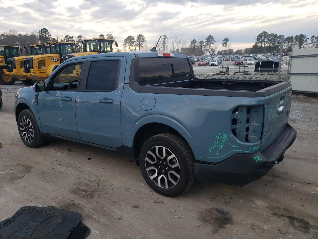 2023 Ford Maverick VIN 3FTTW8E30PRA07344 Copart auction photo, rear end damage thumbnail 2
