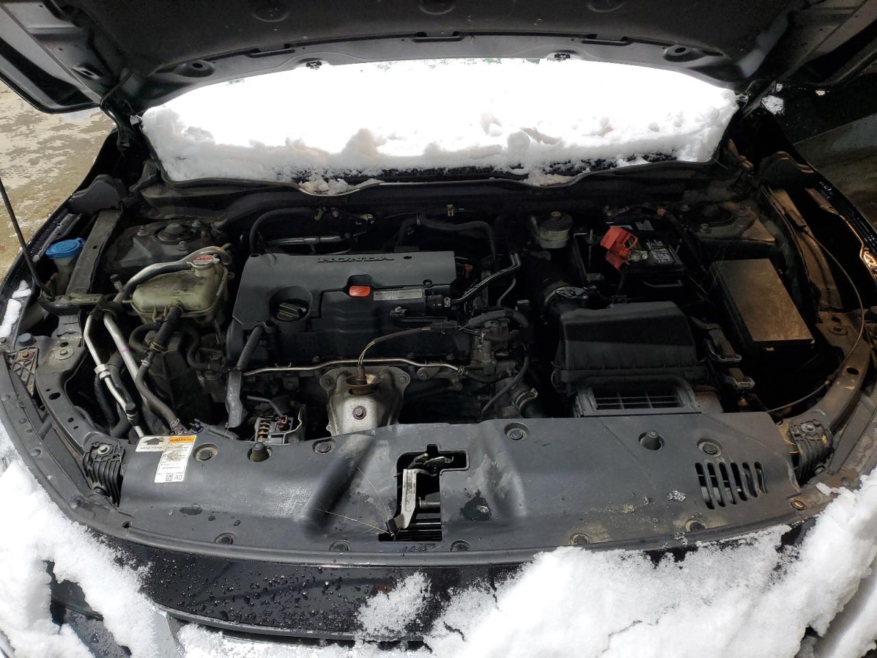 2018 Honda Civic VIN 19XFC2F56JE028183 Copart auction photo, side / rear end damage thumbnail 11