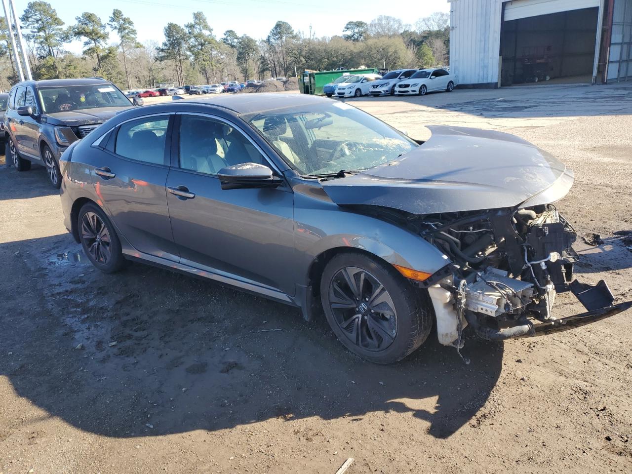 2018 Honda Civic VIN SHHFK7H51JU210153 Copart auction photo, front end damage thumbnail 4