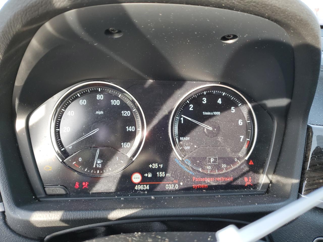2021 BMW X1 VIN WBXJG9C07M3M77743 Copart auction photo, front end damage thumbnail 9