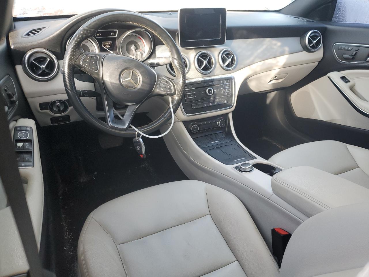 2015 Mercedes-Benz CLA-klasse VIN WDDSJ4GB0FN243040 Copart auction photo, all over damage thumbnail 8