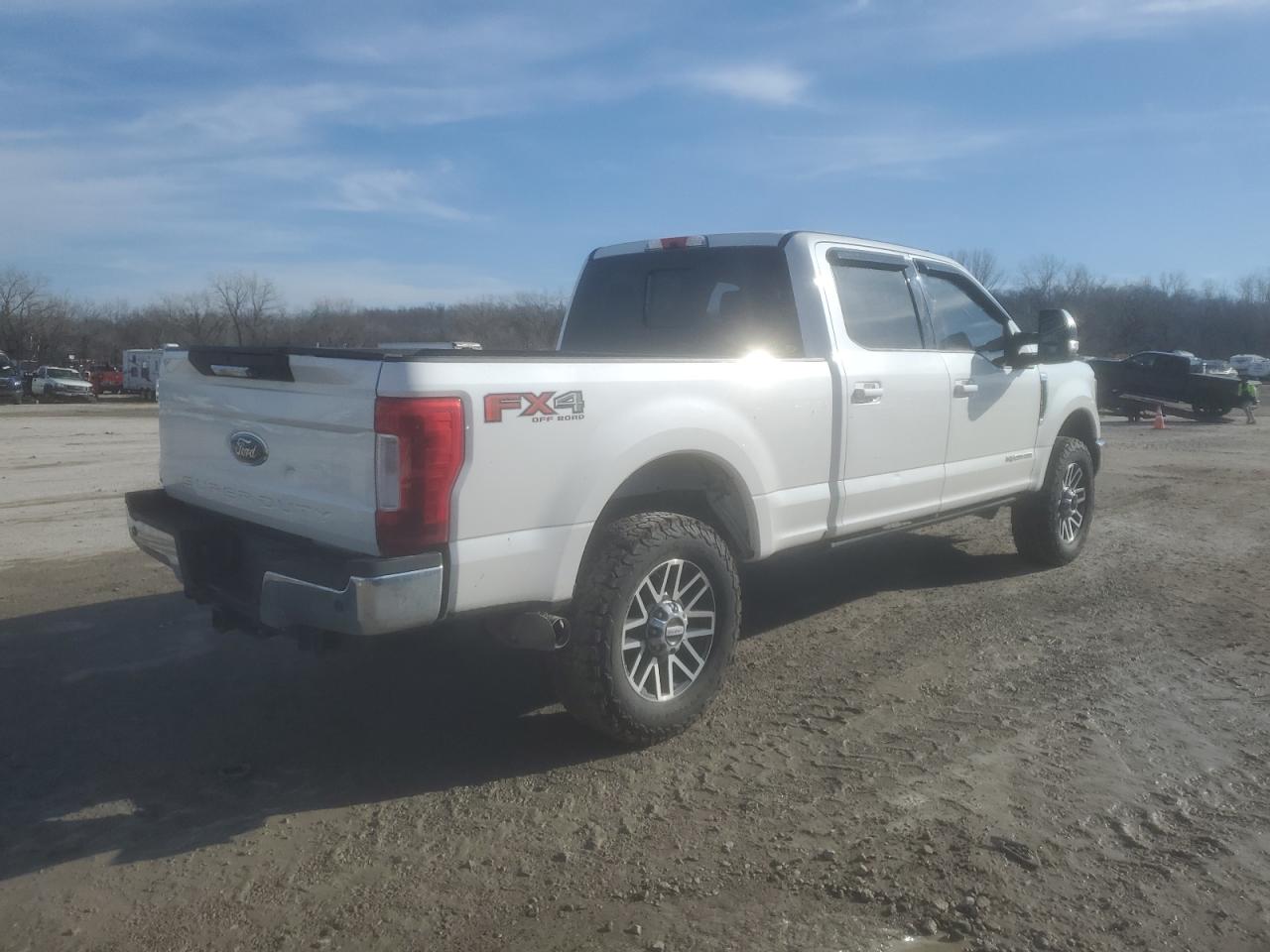 2017 Ford F250 VIN 1FT7W2BT9HEB90766 Copart auction photo, side damage thumbnail 3