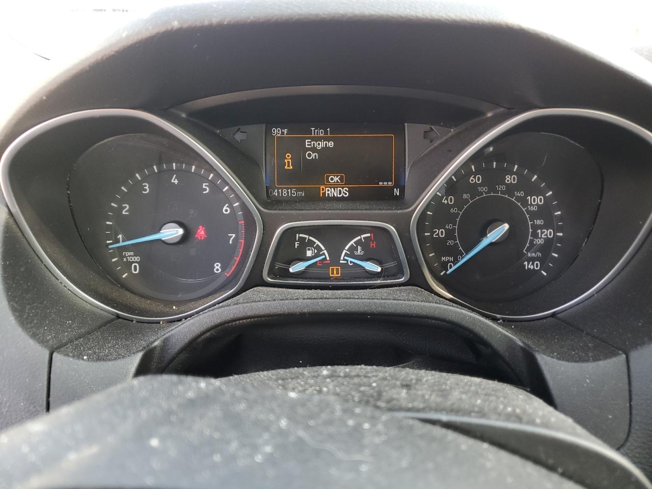 2018 Ford Focus VIN 1FADP3FE0JL267288 Copart auction photo, rear end / front end damage thumbnail 9