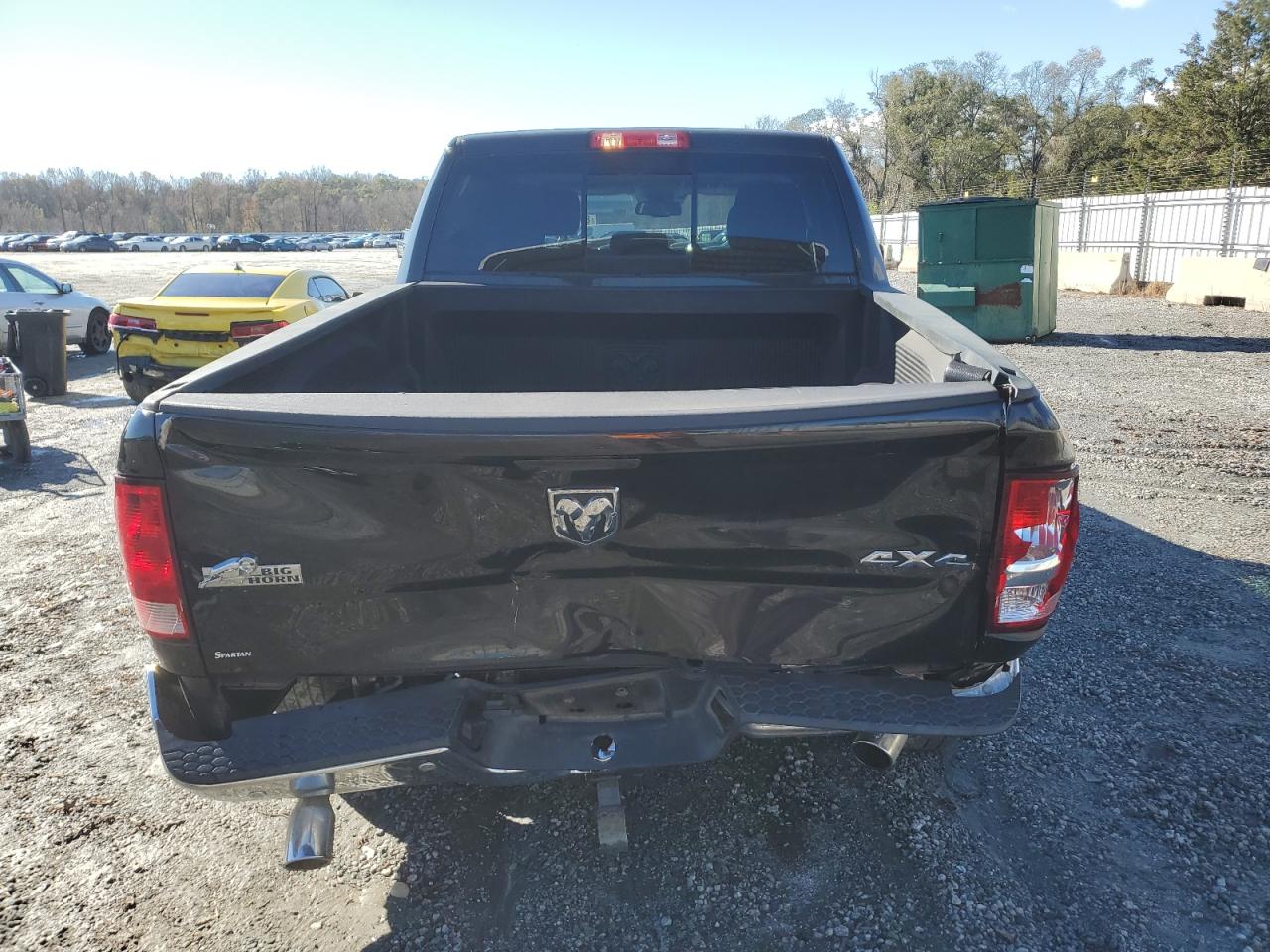 2018 RAM 1500 VIN 3C6RR7LT2JG265079 Copart auction photo, rear end damage thumbnail 6