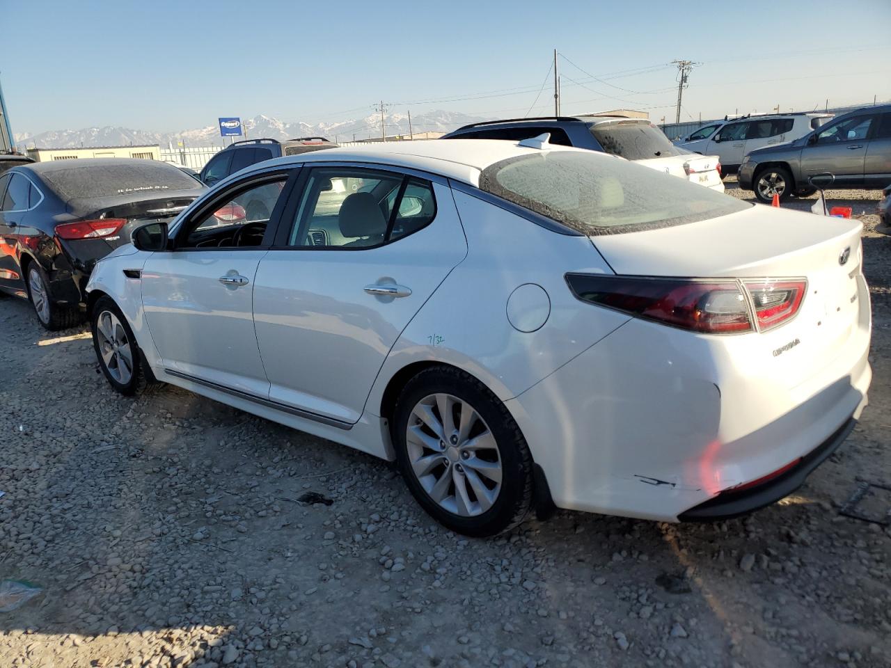 2016 KIA Optima VIN KNAGN4ADXG5091913 Copart auction photo, front end damage thumbnail 2