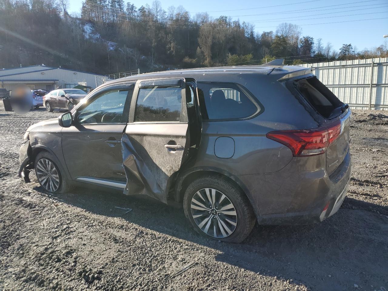 2020 Mitsubishi Outlander VIN JA4AZ3A39LZ014347 Copart auction photo, all over damage thumbnail 2