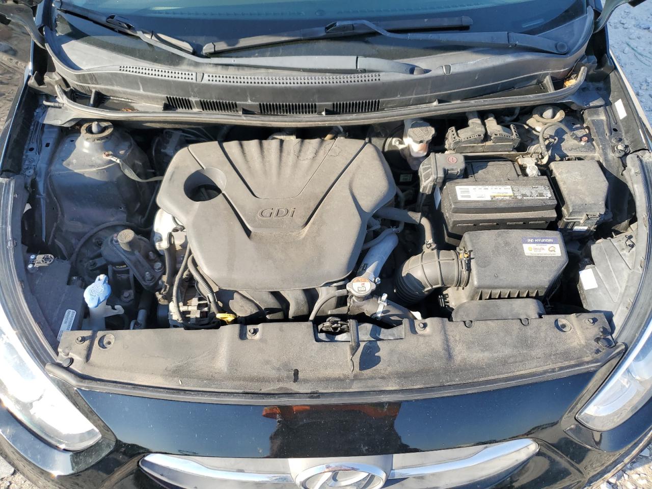 2017 Hyundai Accent VIN KMHCT4AE3HU353113 Copart auction photo, side / minor dent/scratches damage thumbnail 11
