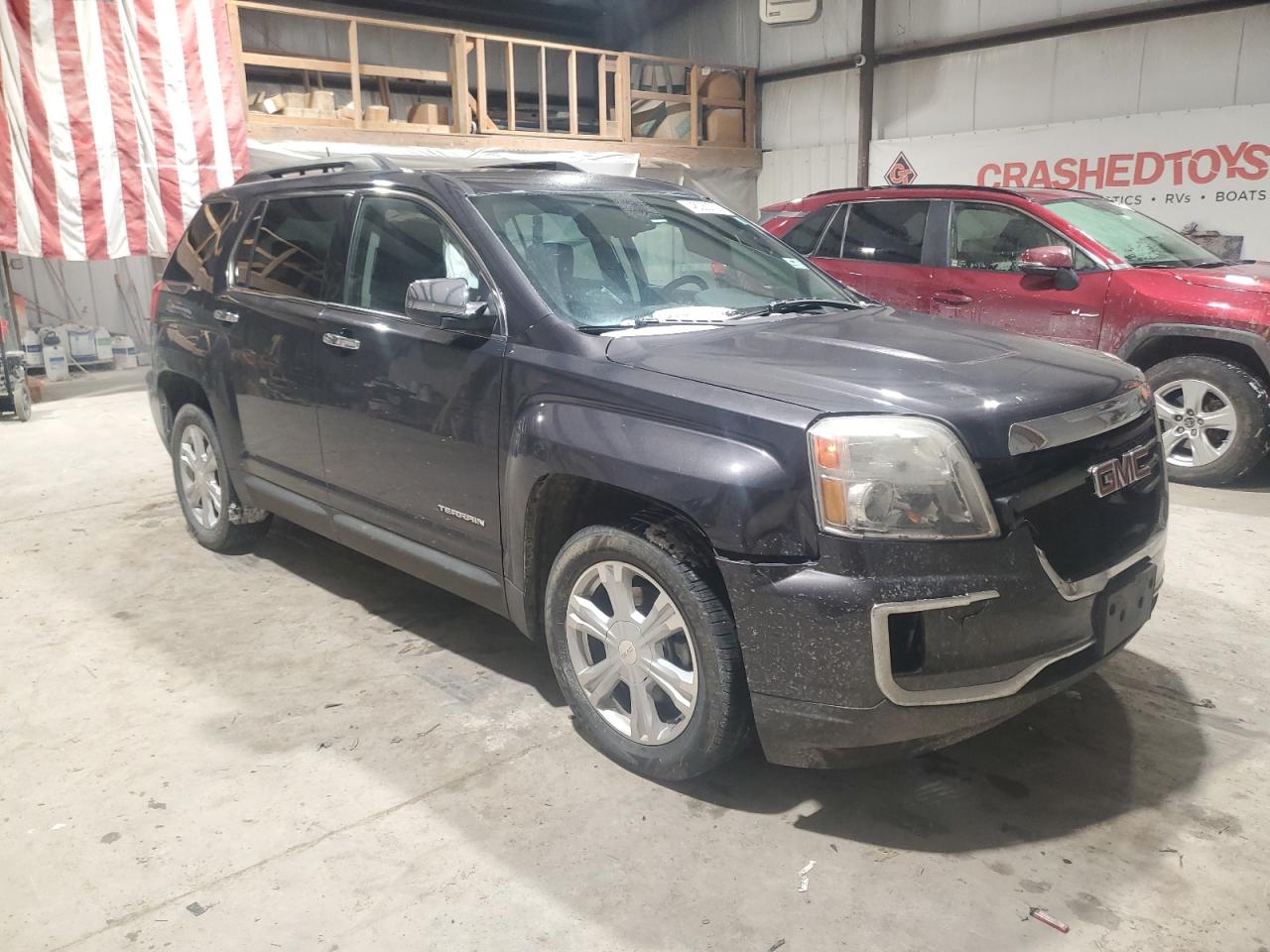 2016 GMC Terrain VIN 2GKALNEK8G6223170 Copart auction photo, front end damage thumbnail 4