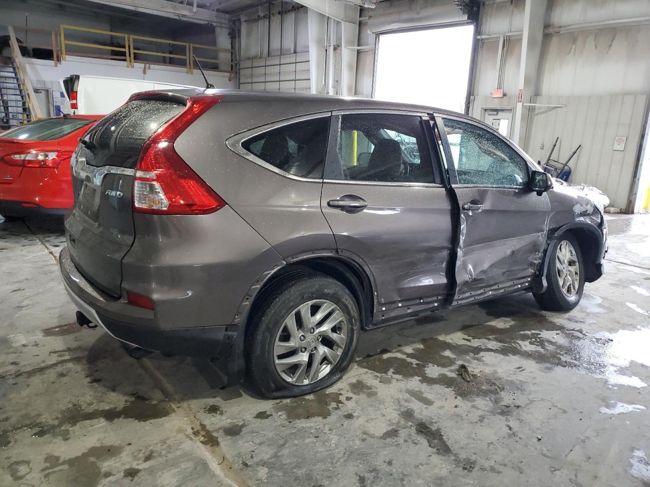2016 Honda CR-V VIN 2HKRM4H52GH621871 Copart auction photo, all over / undercarriage damage thumbnail 3