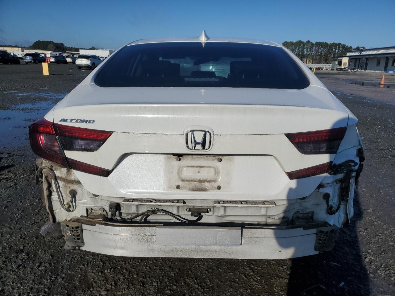 2018 Honda Accord VIN 1HGCV1F45JA193225 Copart auction photo, front end / rear end damage thumbnail 6