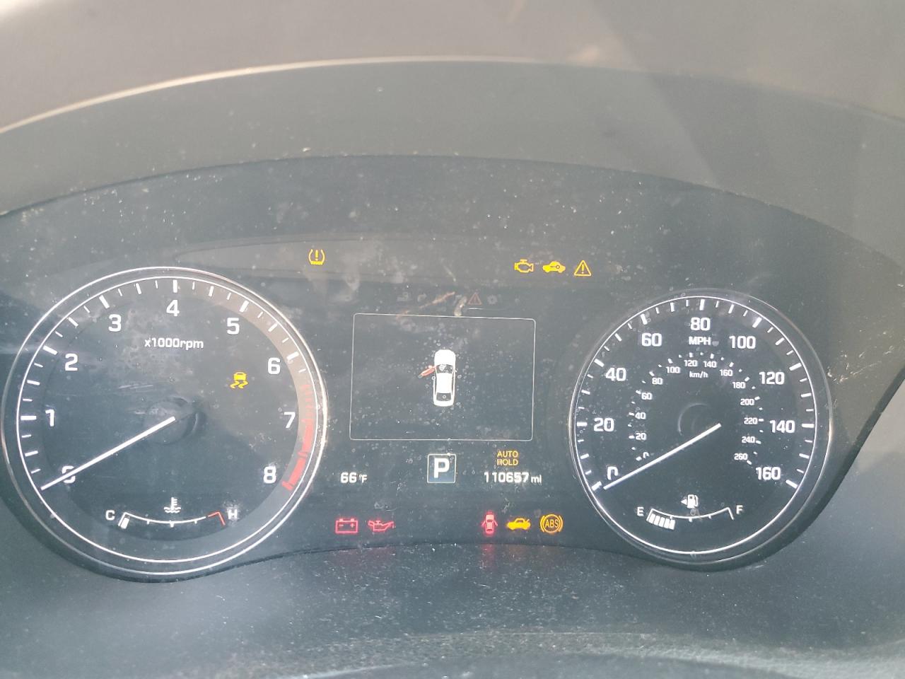 2017 Genesis G80 VIN KMHGN4JE6HU205128 Copart auction photo, mechanical damage thumbnail 9