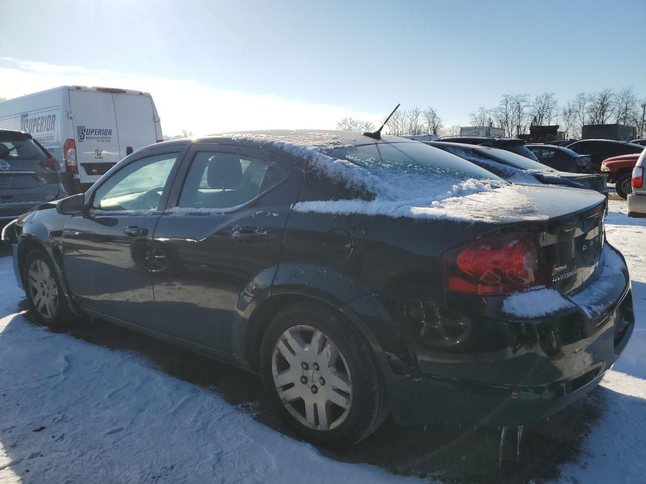 2013 Dodge Avenger VIN 1C3CDZAB4DN548120 Copart auction photo, front end damage thumbnail 2