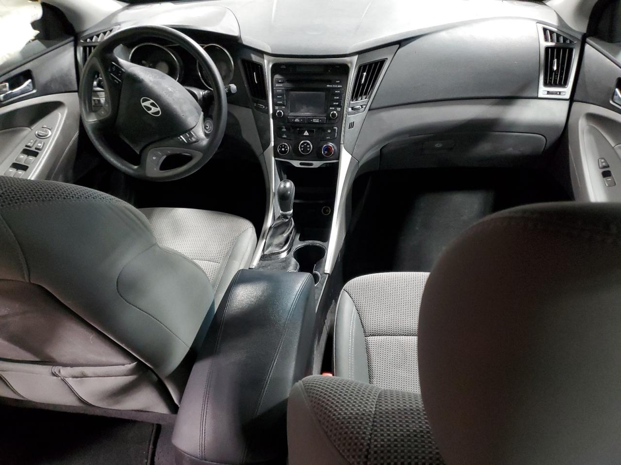 2014 Hyundai Sonata VIN 5NPEB4ACXEH870154 Copart auction photo, front end / side damage thumbnail 8